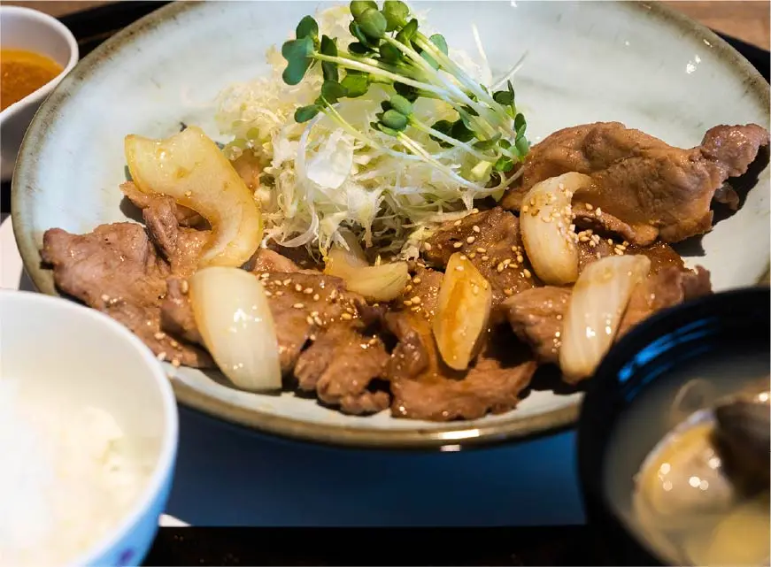 生姜焼き定食