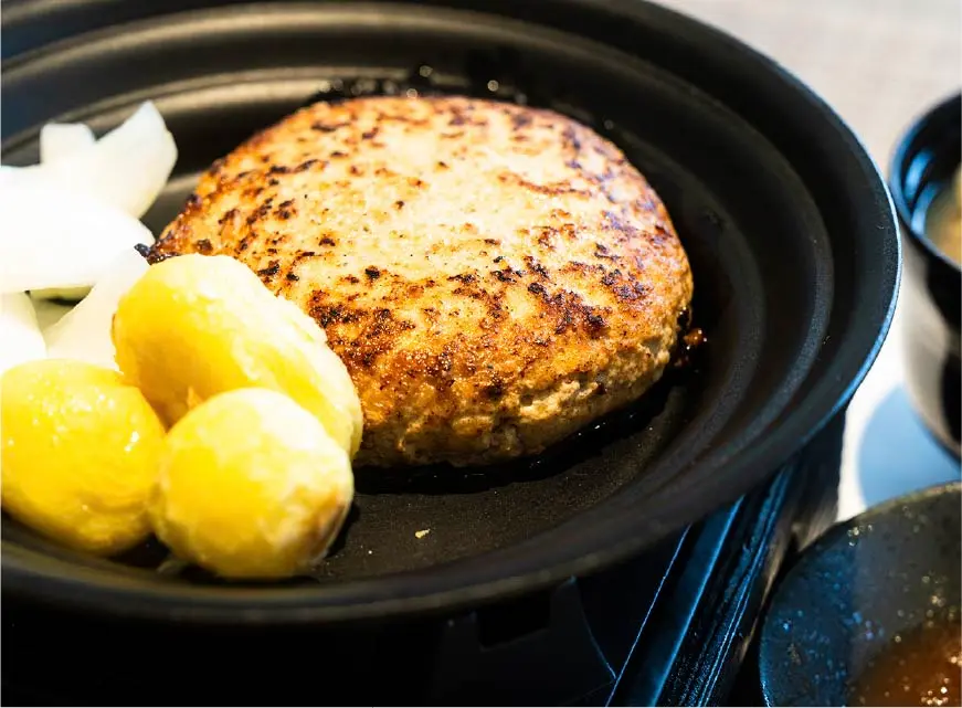 ハンバーグ定食