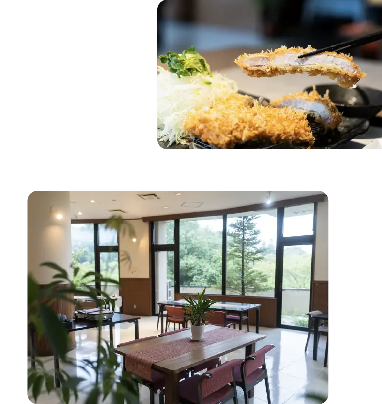 熊本・和水町のレストラン うさぎと亀 店内の雰囲気